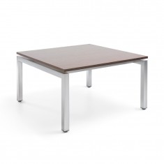 Design Tisch Vancouver SH3, 800 x 800mm, Quadrattisch